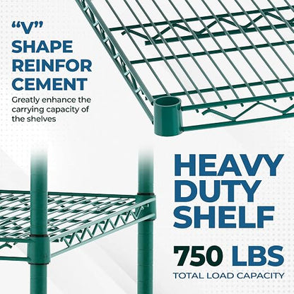 NSF Approved Heavy Duty Epoxy Wire Shelf - Image 7