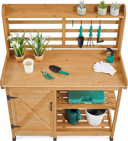 Yaheetech Outdoor Potting Bench - Image 9