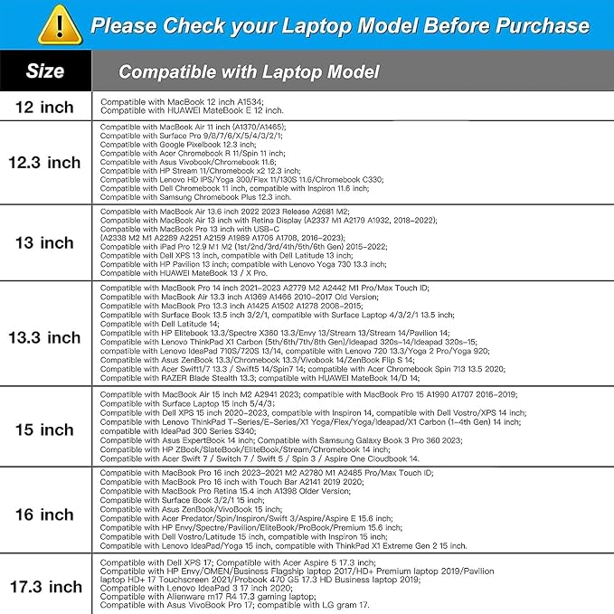 MOSISO Laptop Case 14 inch, 14 inch Laptop Sleeve Compatible - Image 5