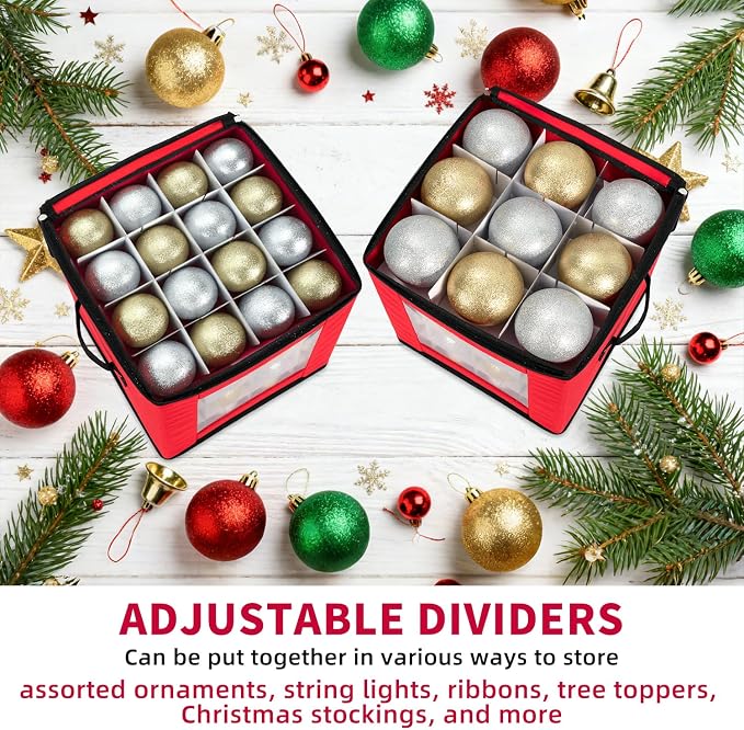 DIMESHY Christmas Ornament Storage Box - Image 5