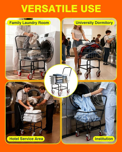 PYY Wire Laundry Cart - Image 8