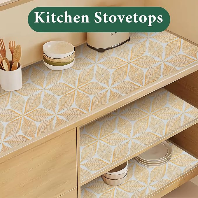 Drawer and Shelf Liner for Kitchen Cabinet: 23.6 in X 30 Ft Waterproof Shelf - Image 3