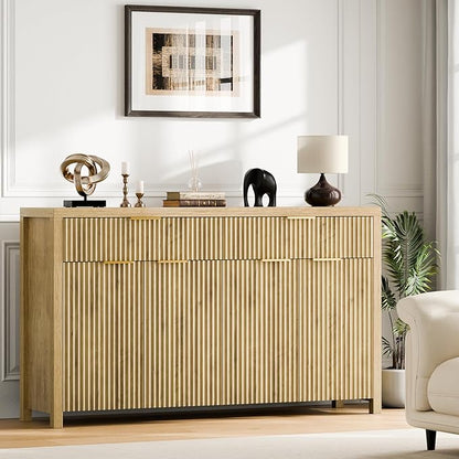 Lulive 55" Sideboard Buffet Cabinet by Lulive