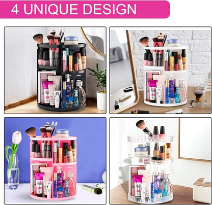 360° Rotating Makeup Organizer - Image 2