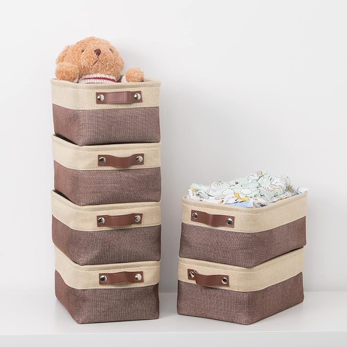 HNZIGE Foldable Fabric Storage Baskets - Image 7