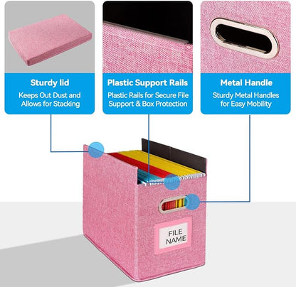 2 Pack Hanging File Folders Organizer - Image 5