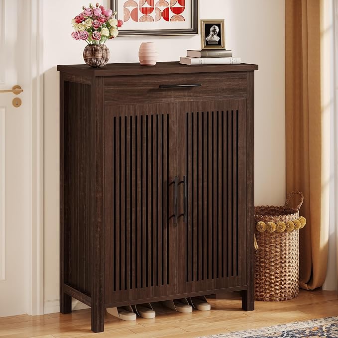 Tribesigns Shoe Cabinet, 5-Tier Shoe Storage Cabinet by Unknown