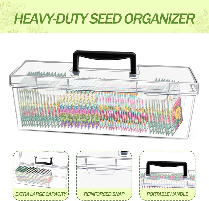 GRETJOB Seed Organizer Storage Box - Image 2