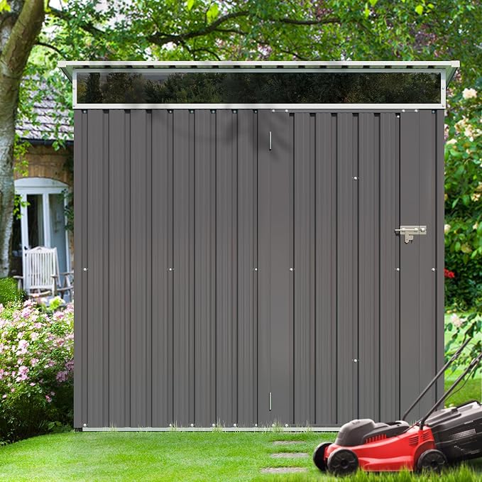 Shintenchi 6x4 FT Outdoor Storage Shed - Image 6