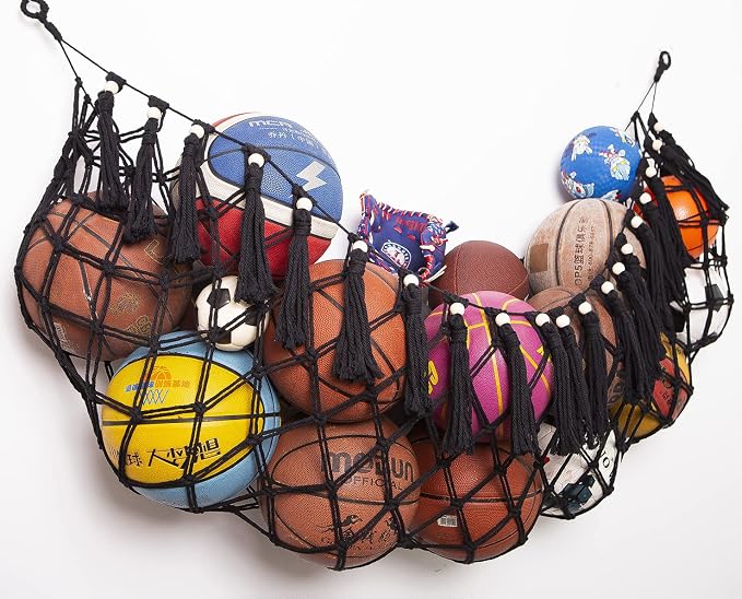 Sports Ball Storage Net Hammock - Image 3