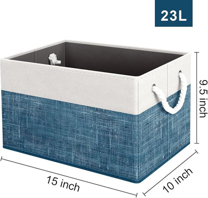Storage Bins 6-Pack, Foldable Storage Baskets - Image 2