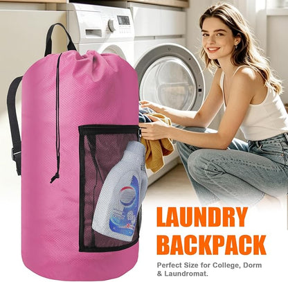 Laundry Bag Backpack Durable Laundry Bag - Image 4