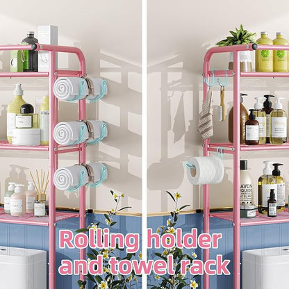 Simple Trending 3 Tier Over The Toilet Rack, Shelf Bathroom, Bathroom Stand - Image 5