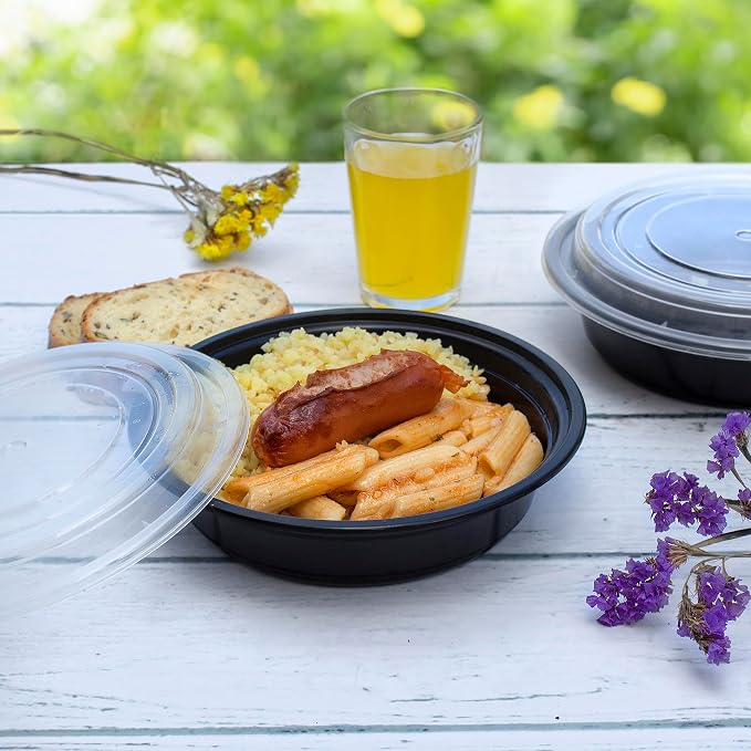GUSTO 24 oz - Round Meal Prep Containers - Image 3