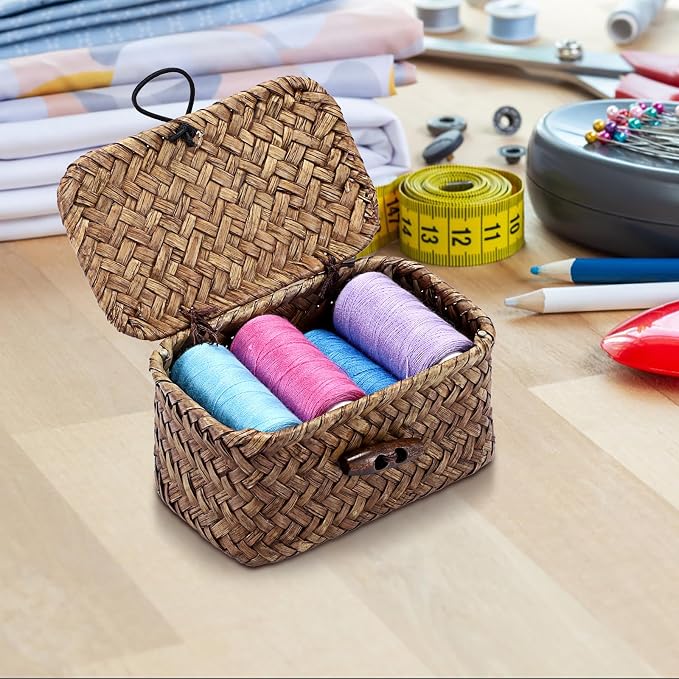 Hipiwe Mini Seagrass Basket Box - Image 3