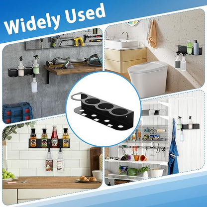 4 Spray Bottle Holder Wall Mount Hangable Space-efficient Spray Can Holder Wall - Image 6