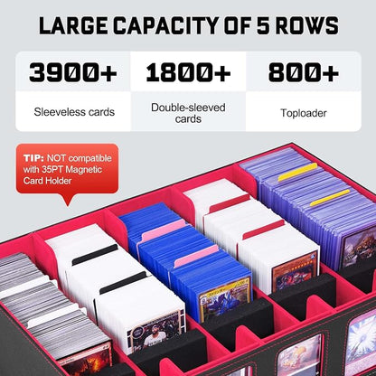 ZLCA Trading Card Storage Box 5-Row - Image 2