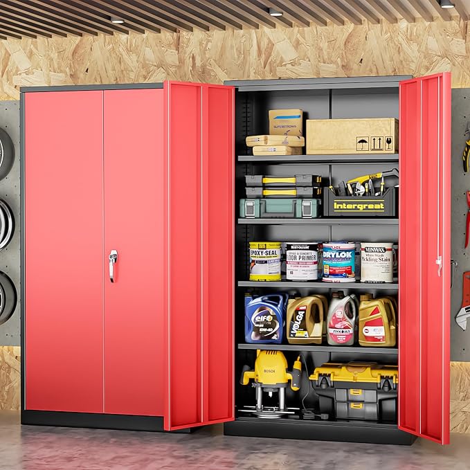 INTERGREAT Metal Storage Cabinet - Image 2