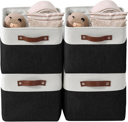 DECOMOMO Storage Bins Fabric Storage Baskets by DECOMOMO