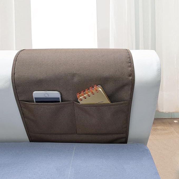 MDSTOP 5 Pockets Remote Control Holder, Magazine Rack, Space Saver Organizer - Image 2