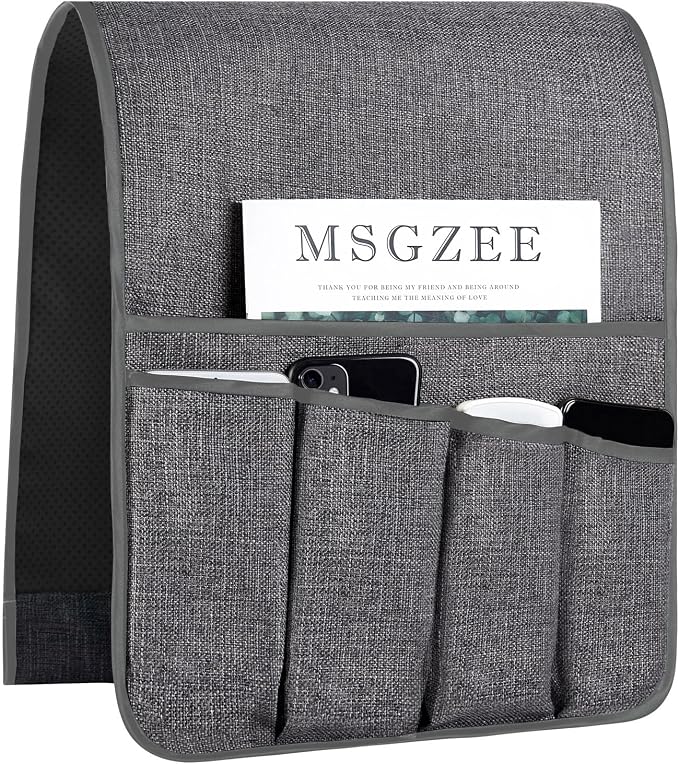 FLYILY Sofa Armrest Organizer Non-Slip Arm Chair Hanging Caddy Remote Control by FLYILY