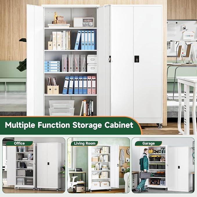 Letaya Metal Garage Storage Cabinets - Image 7