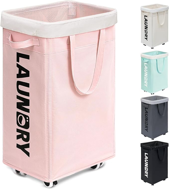 Goodpick Pink Laundry Basket by Goodpick
