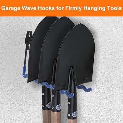 Wall Mounted Garage Hooks Tool Organizer, 10 Inch Garage Storage Hook Heavy - Image 5