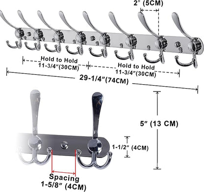 Dseap Coat Rack Wall Mount - Image 7