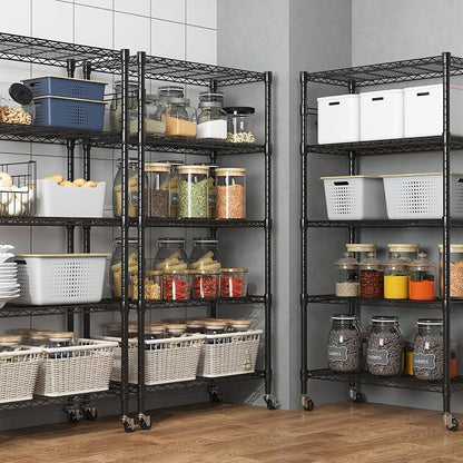 Homdox 5 Tier Metal Storage Shelves - Image 6