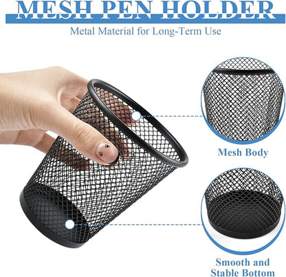 6 Sets Pegboard Cups with Ring, Metal Pegboard Bin with Hooks - Image 3
