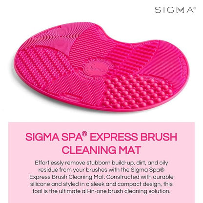 Sigma Beauty Makeup Brush Cleaner Mat – Sigma Spa Express Silicone Makeup Brush - Image 2