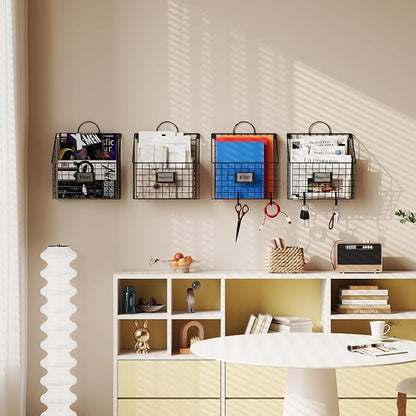 4 Packs Hanging Wall File Organizer - Image 9