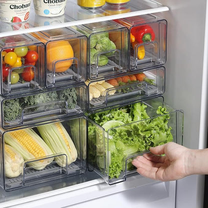 Plastic Clear Fridge Storage Organizer - Image 8