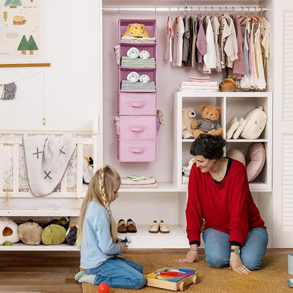 GRANNY SAYS Hanging Closet Organizer 6-Shelf, Separable to 2 Pack 3-Shelf - Image 2