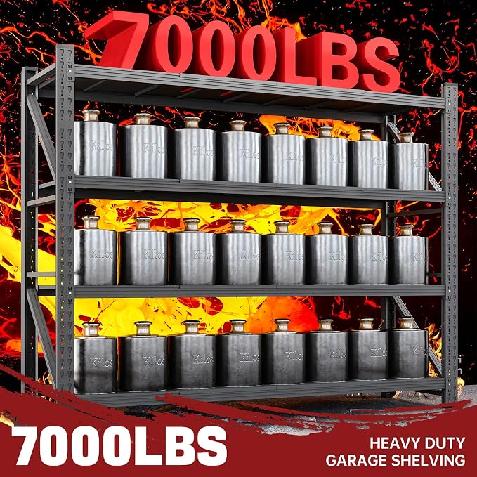 7000LBS Storage Shelves, Shelving Units Industrial Shelving - Image 3
