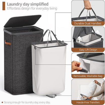 Sorbus Laundry Hamper with Lid - Image 5