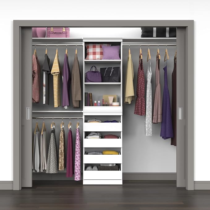ClosetMaid Modular Closet Collection Shelf and Hang Rod Accessory Kit, 36-Inch - Image 9
