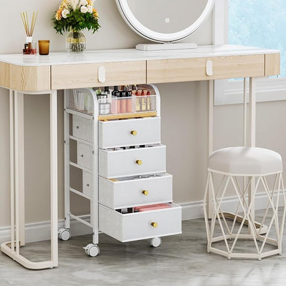 SWTYMIKI Rolling Makeup Organizer Cart - Image 3