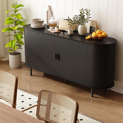 63" Sideboard Buffet Cabinet - Image 6