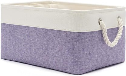 15.7x11.8x8.26 Inch Fabric Large Storage Bins by VQRTEXAStorageBasket