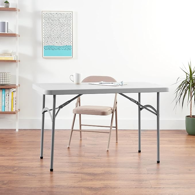 Office Star Resin Multipurpose Rectangle Folding Table - Image 12