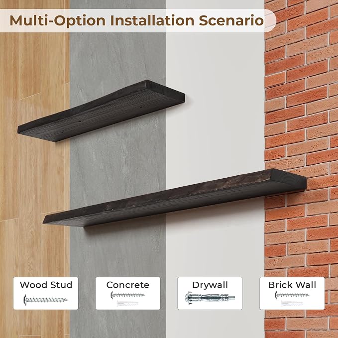 Axeman 55 inch Floating Shelves - Image 5