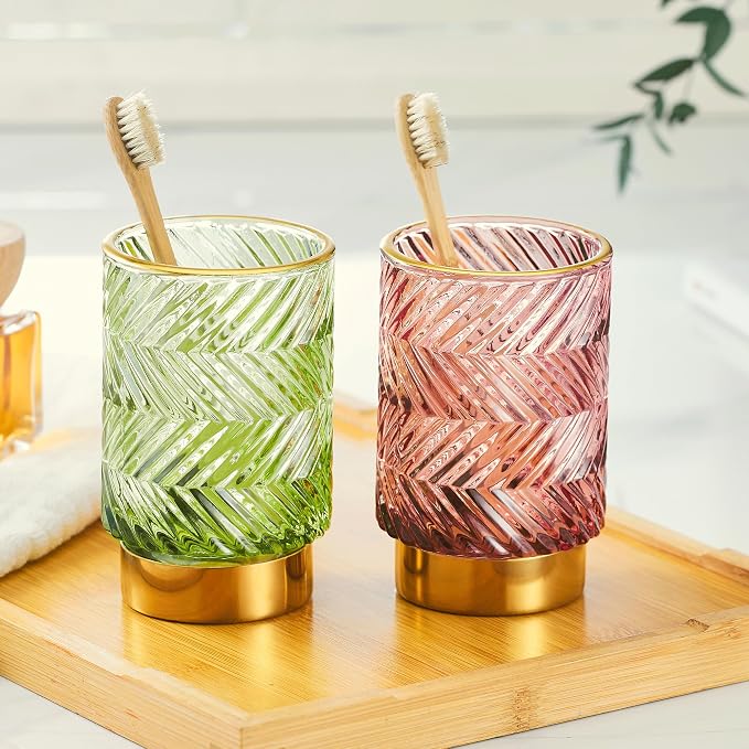 Makeup Brush Holder Organizer, Toothbrush Holders, Desk Pen Pencil Holder - Image 2