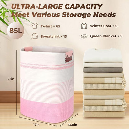 Laundry Basket with Handles - Image 2