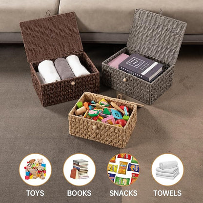 OIAHOMY Wicker Storage Basket - Image 5