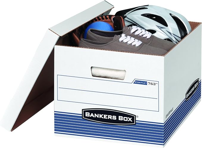 Bankers Box 30-Pack Medium Duty File Storage Boxes - Image 2