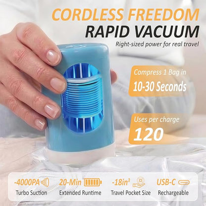 Cozy Essential Travel Vacuum Storage Bags - Image 3