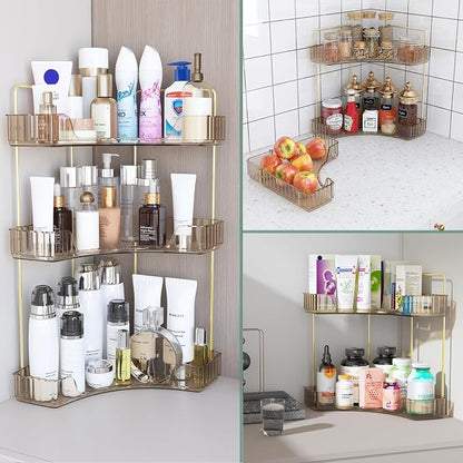 Webetop Countertop Bathroom Organizer 3 Tier Corner Organizer - Image 7