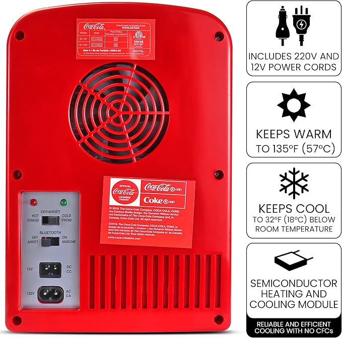 Koolatron Mini Fridge Bluetooth - Image 3